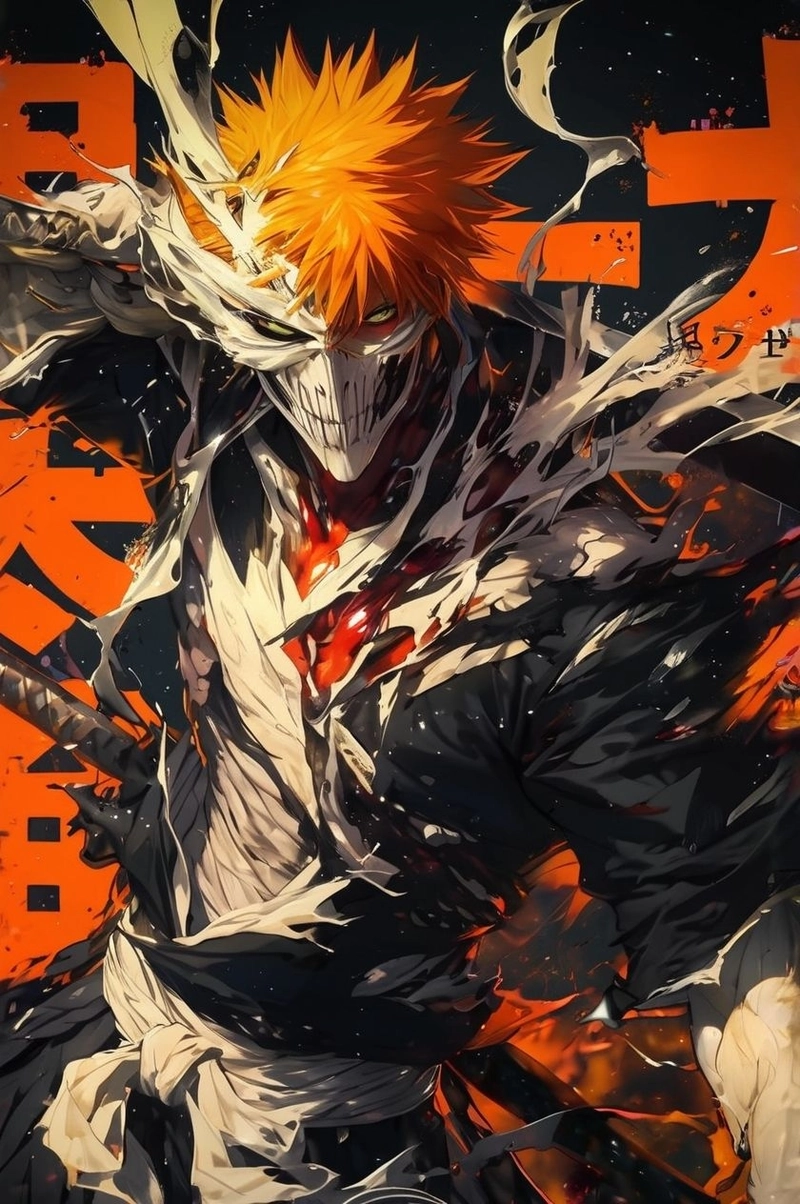 Ảnh Ichigo thần thái ngầu 