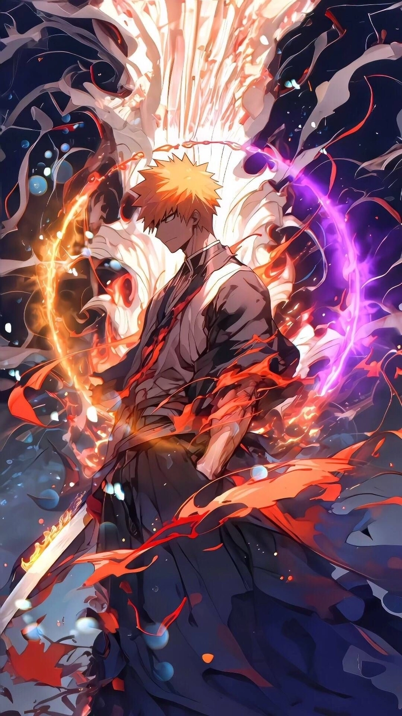 Hình Ichigo Kurosaki mạnh mẽ 