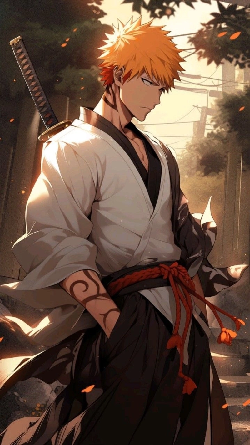 Hình Ichigo Bleach đầy uy lực 