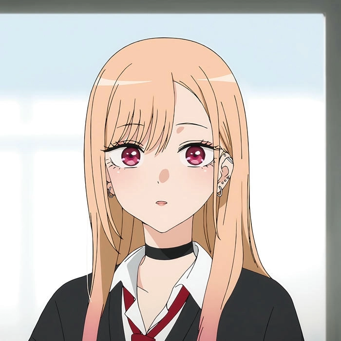 Hình Marin xinh rạng rỡ