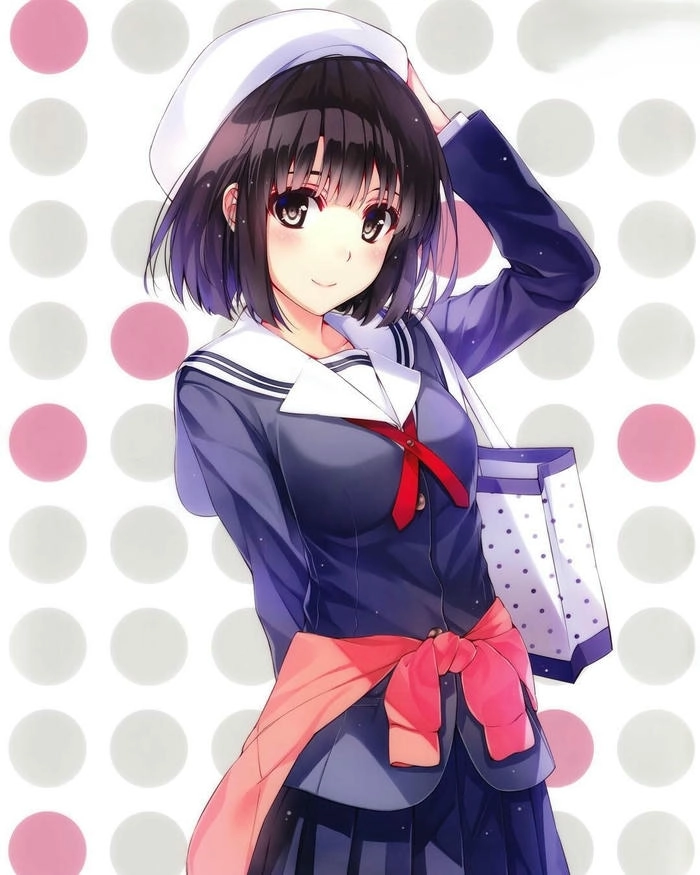 Ảnh anime Megumi Katou đẹp 