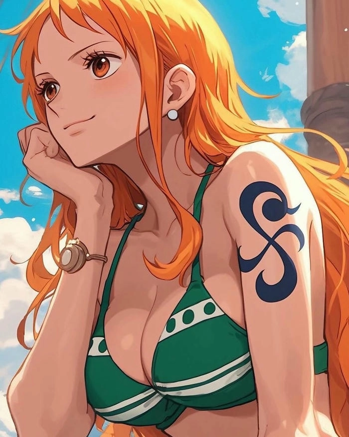 Hình Nami trong One Piece