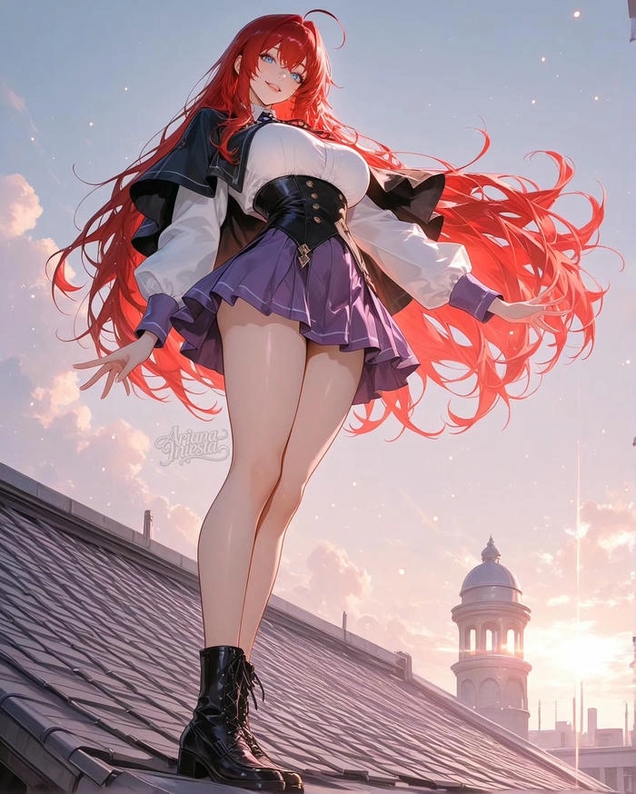 Hình Rias Gremory lộng lẫy