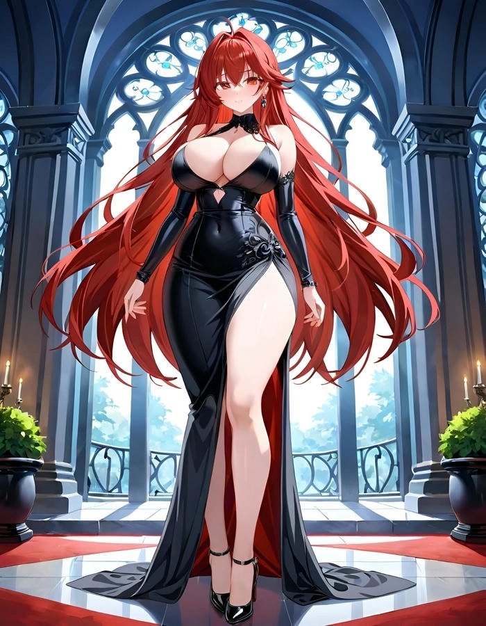 Hình Rias Gremory cuốn hút