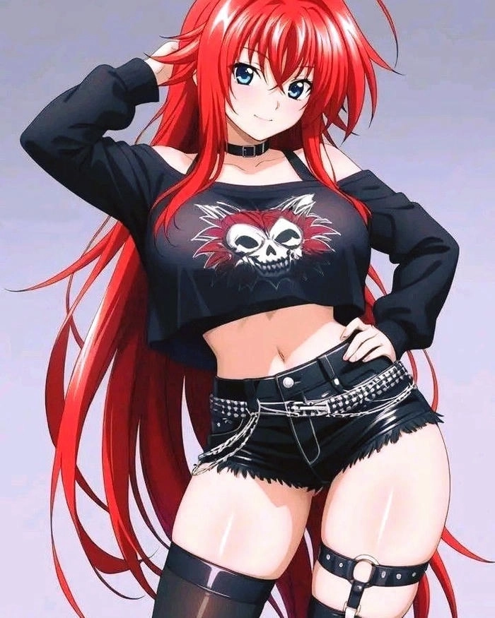Ảnh Rias Gremory tạo dáng đẹp
