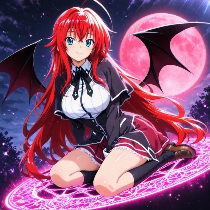 Hình Rias Gremory quyến rũ
