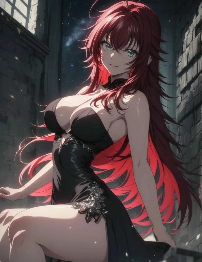 Hình Rias Gremory cực dễ thương
