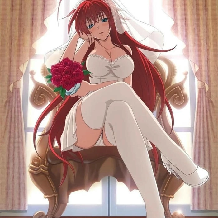 Hình gái anime Rias Gremory đẹp