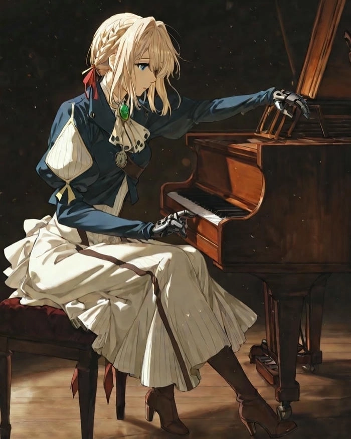 Violet Evergarden trong ảnh đẹp