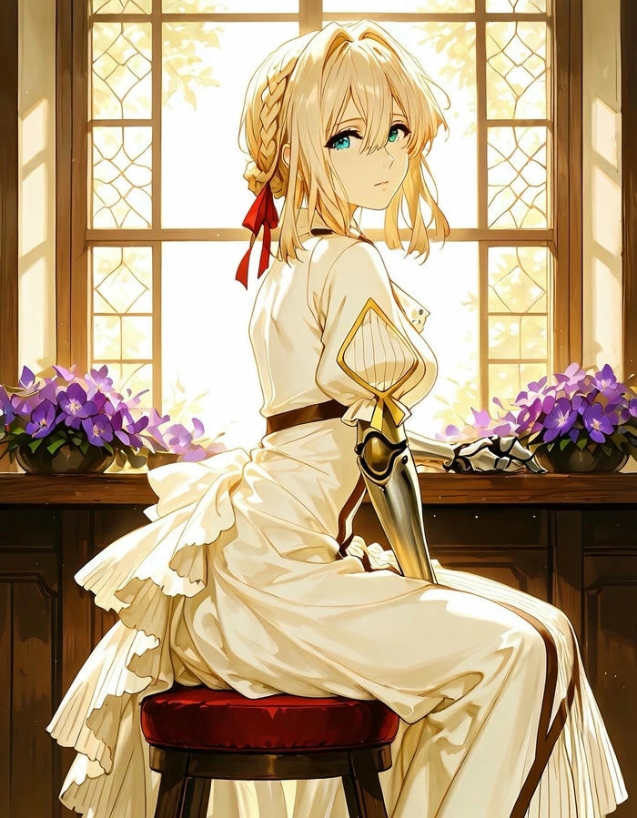 Hình Violet Evergarden cực lãng mạn