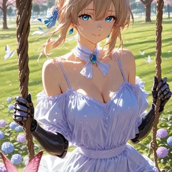Ảnh Violet Evergarden nhẹ nhàng