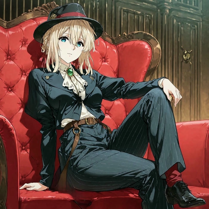 Hình Violet Evergarden lung linh