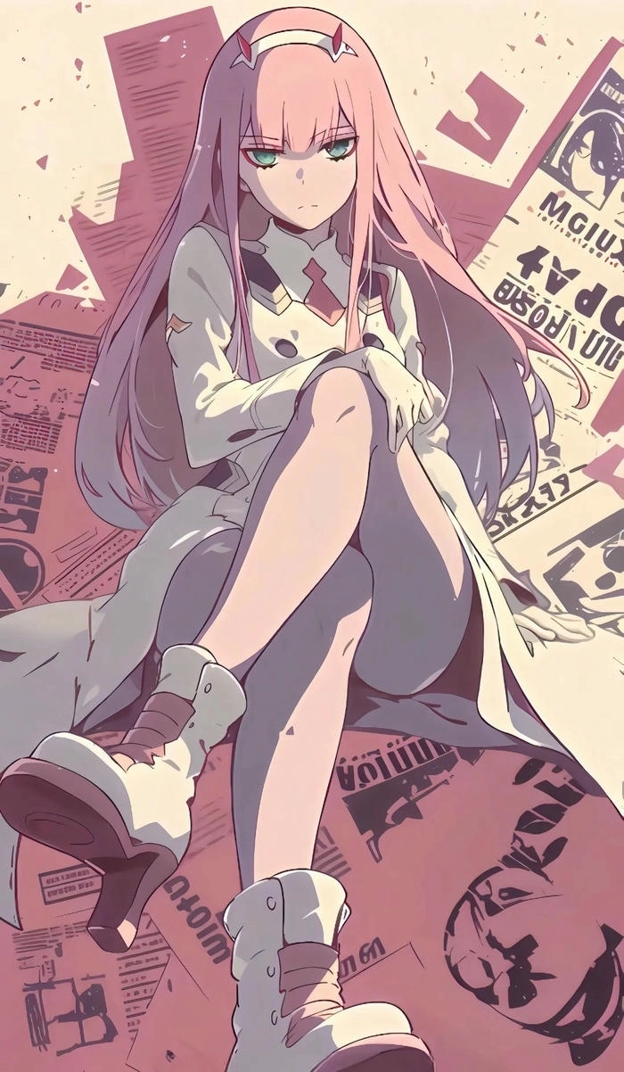 Ảnh Zero Two đáng yêu