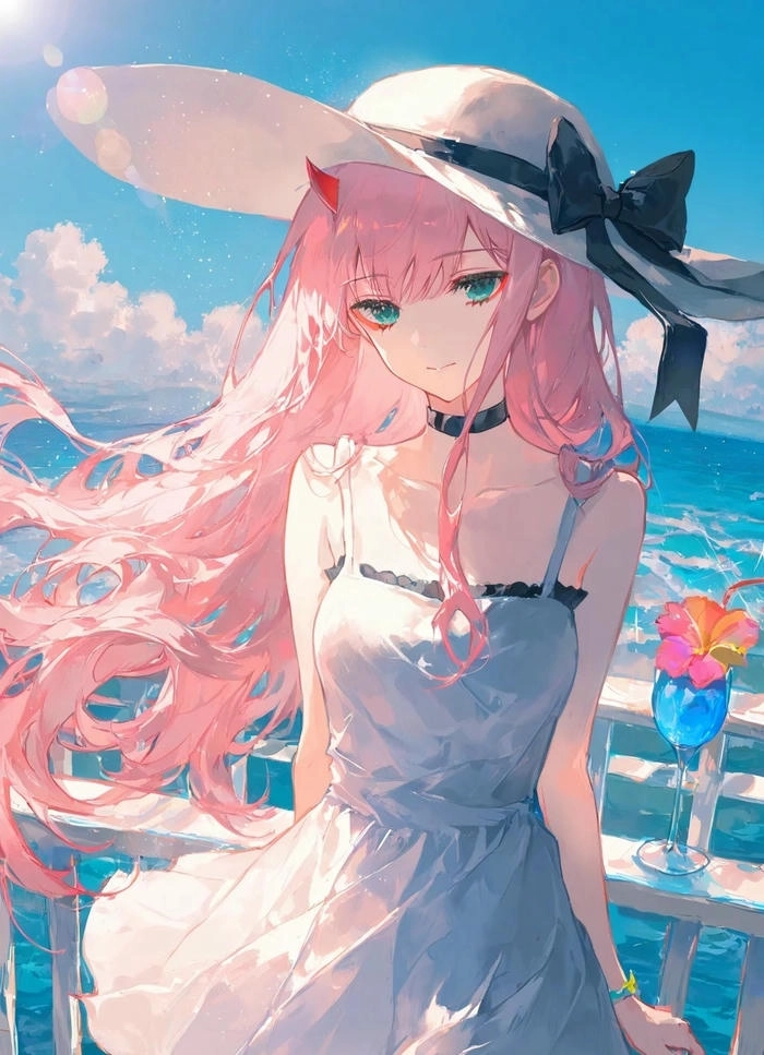 Ảnh Zero Two cute dễ thương