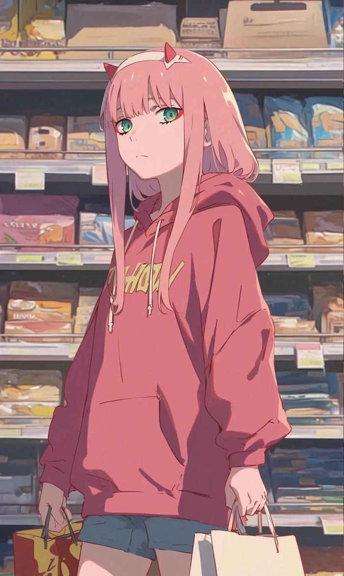 Hình ảnh anime Zero Two