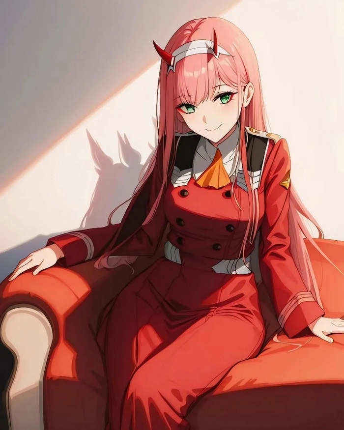 Ảnh Zero Two siêu dễ thương
