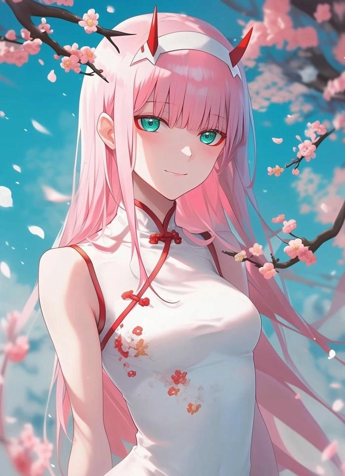 Ảnh Zero Two cực đẹp