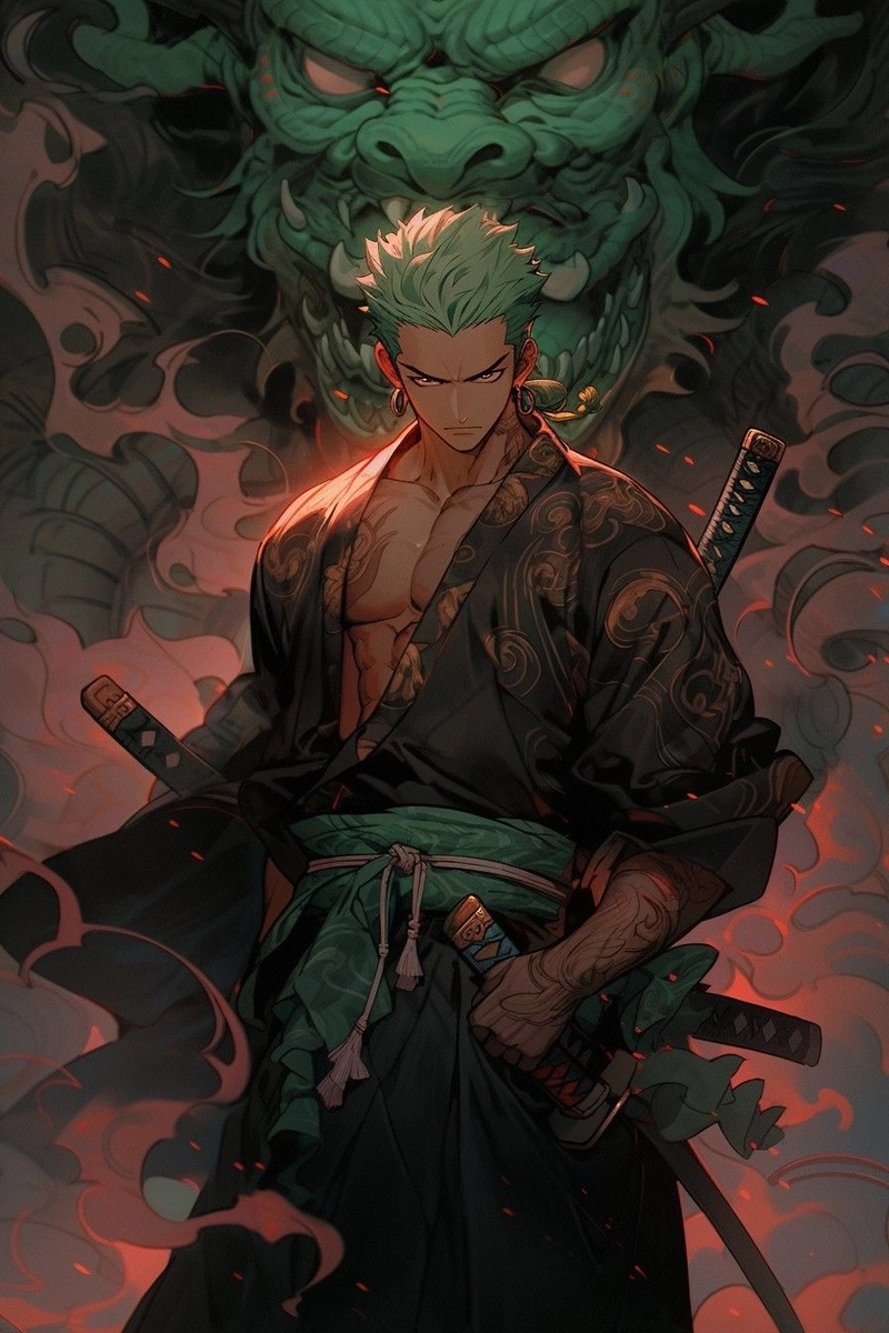 Hình Zoro 3D cực chất