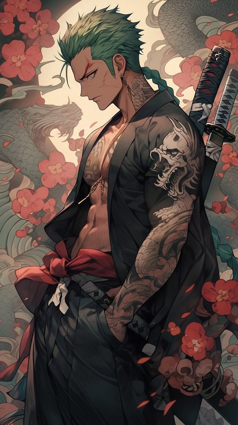 Zoro wallpaper 4K ngầu