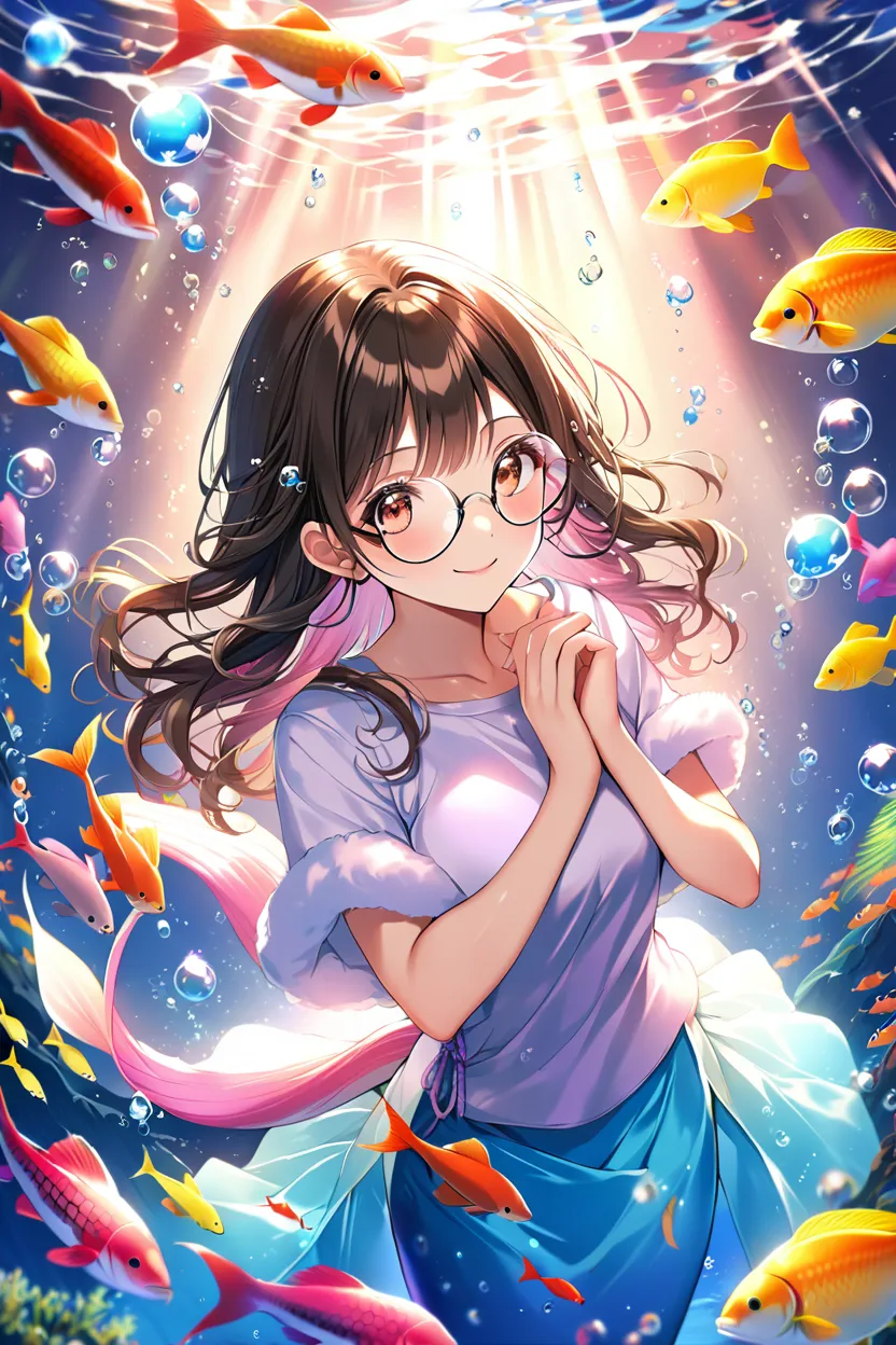 anime nữ đeo kính đẹp