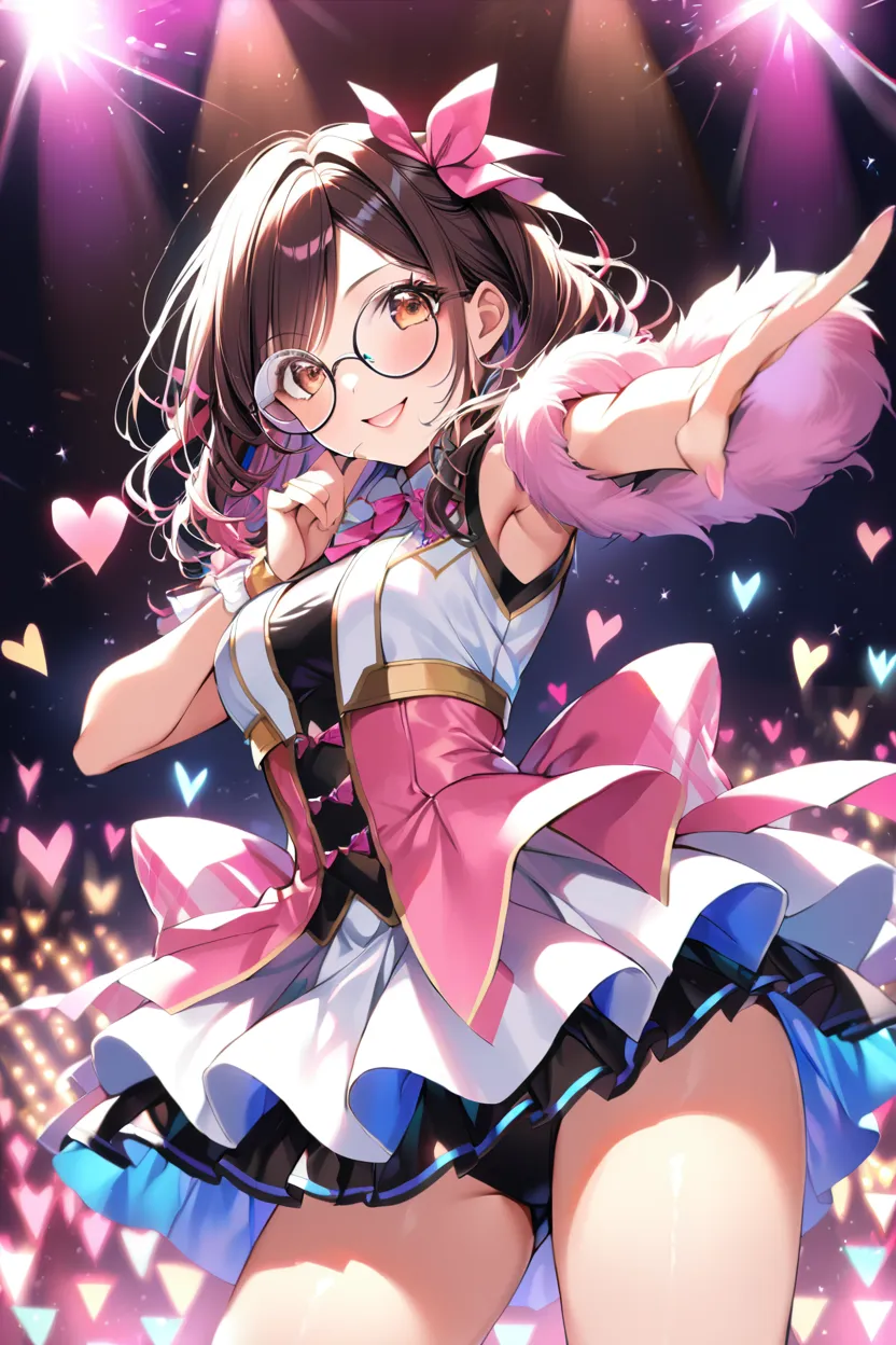 anime đeo kính đen