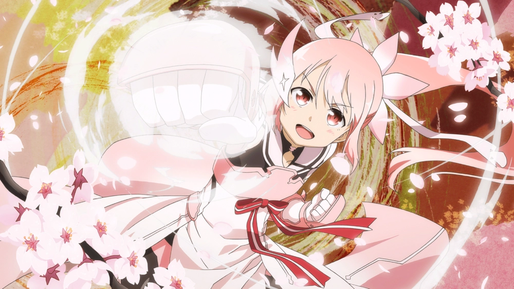 ảnh anime màu hồng 2