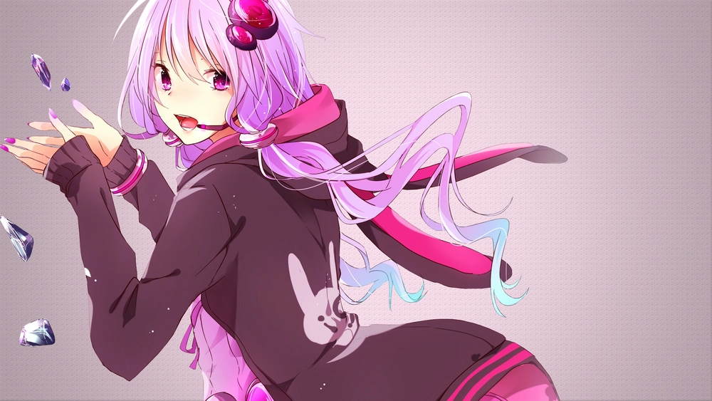 ảnh anime màu hồng 4