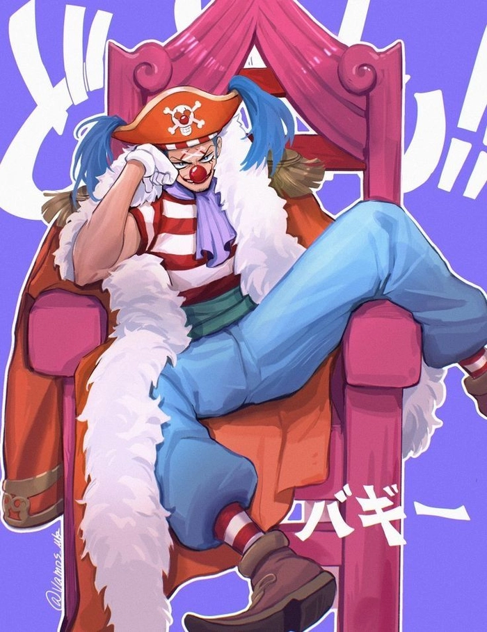 Hình Buggy trong One Piece