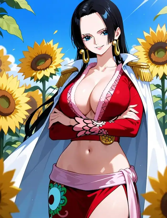 hình ảnh anime Boa Hancock đầy ấn tượng