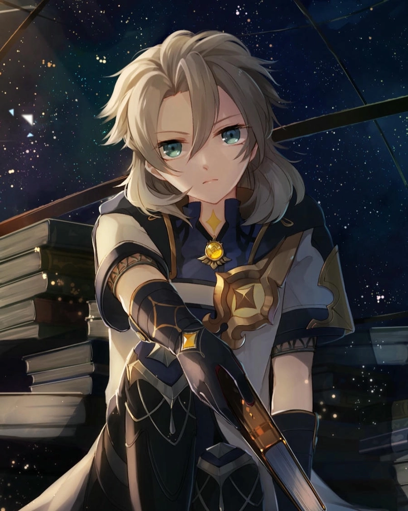 Albedo dễ thương phong cách