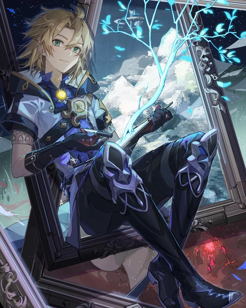 Albedo đẹp trai cực phẩm