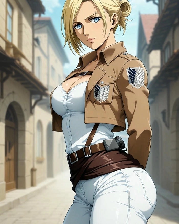 Hình Annie Leonhart quá đẹp