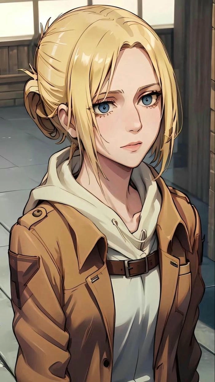 Hình Annie Leonhart lạnh lùng
