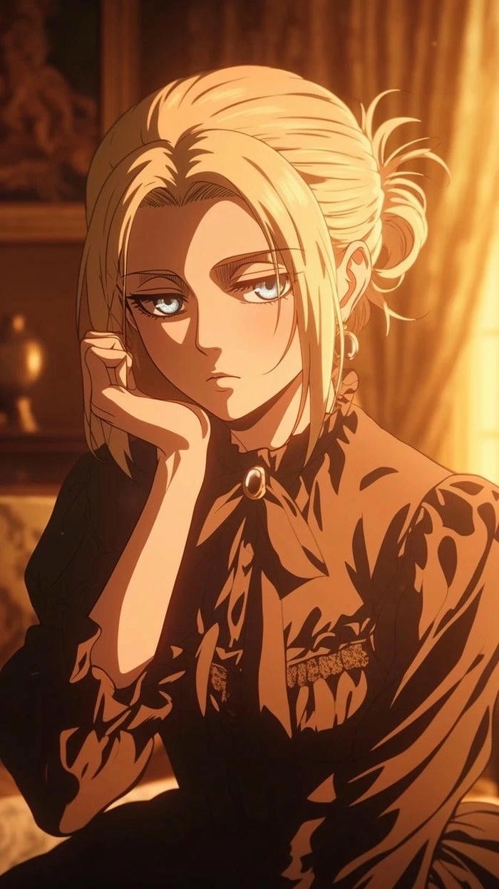 Ảnh Annie Leonhart tóc vàng