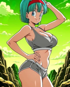 Bulma anime girl quyến rũ