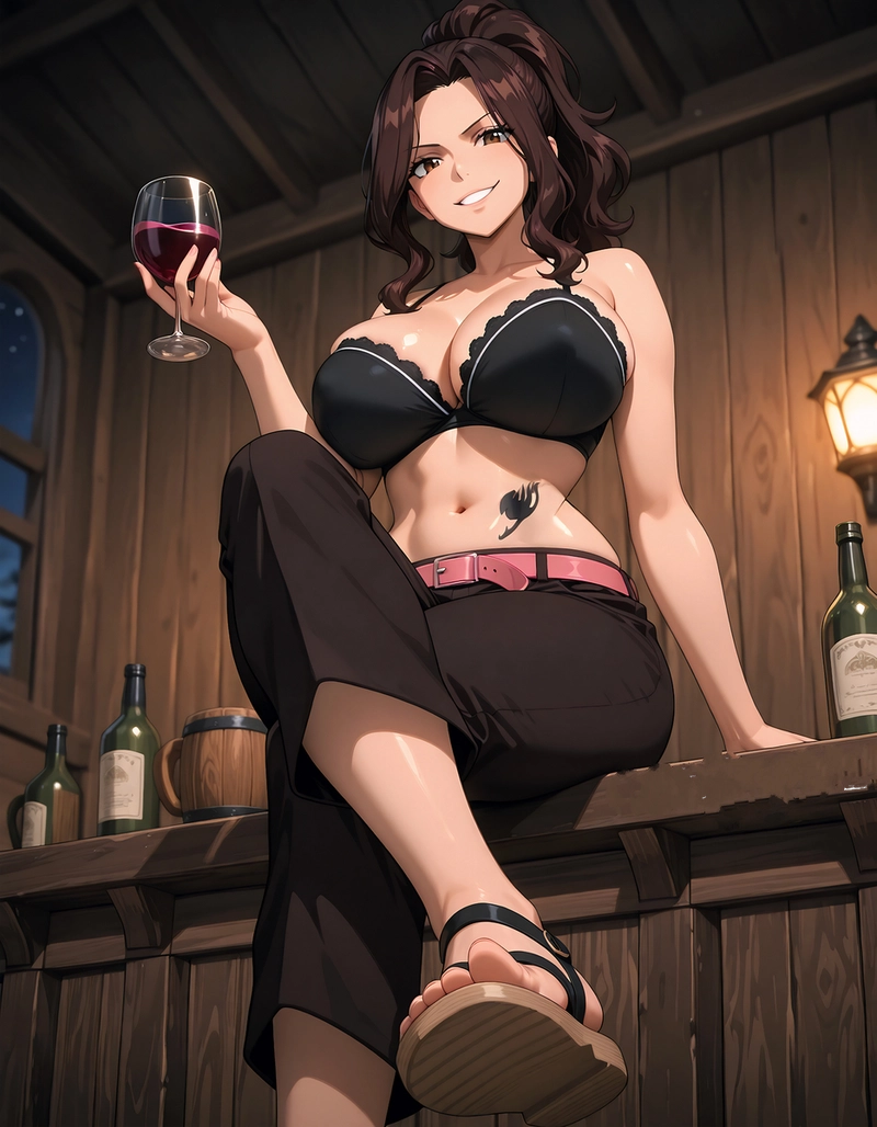 Ảnh Cana Alberona đắc ý