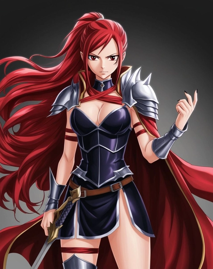 Ảnh Erza Scarlet anime