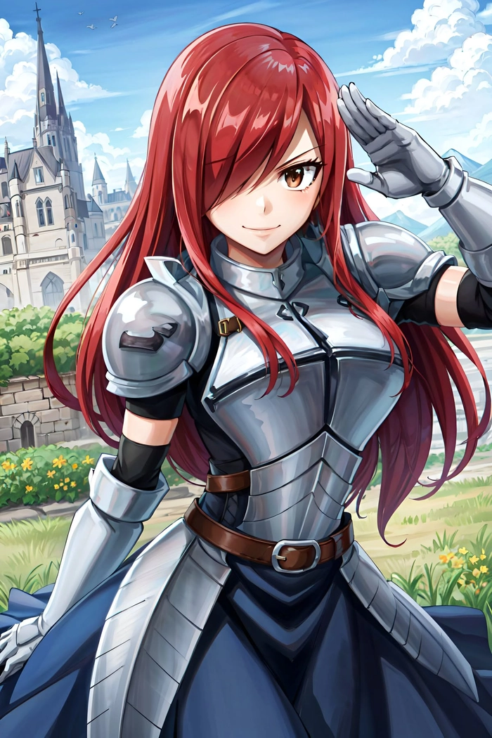 Ảnh Erza Scarlet dễ thương
