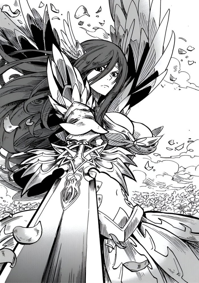 Ảnh Erza Scarlet manga