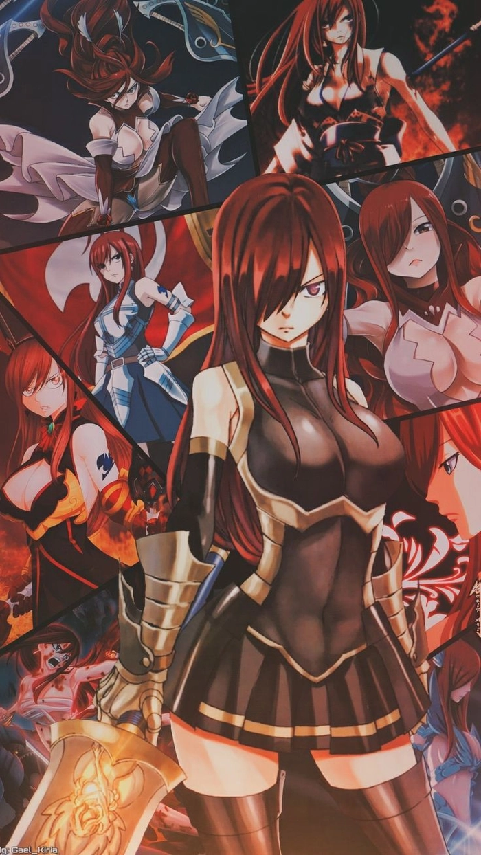 Ảnh Erza Scarlet siêu xinh