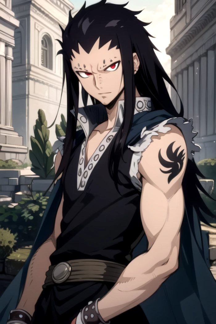 Ảnh Gajeel Redfox rất đẹp trai