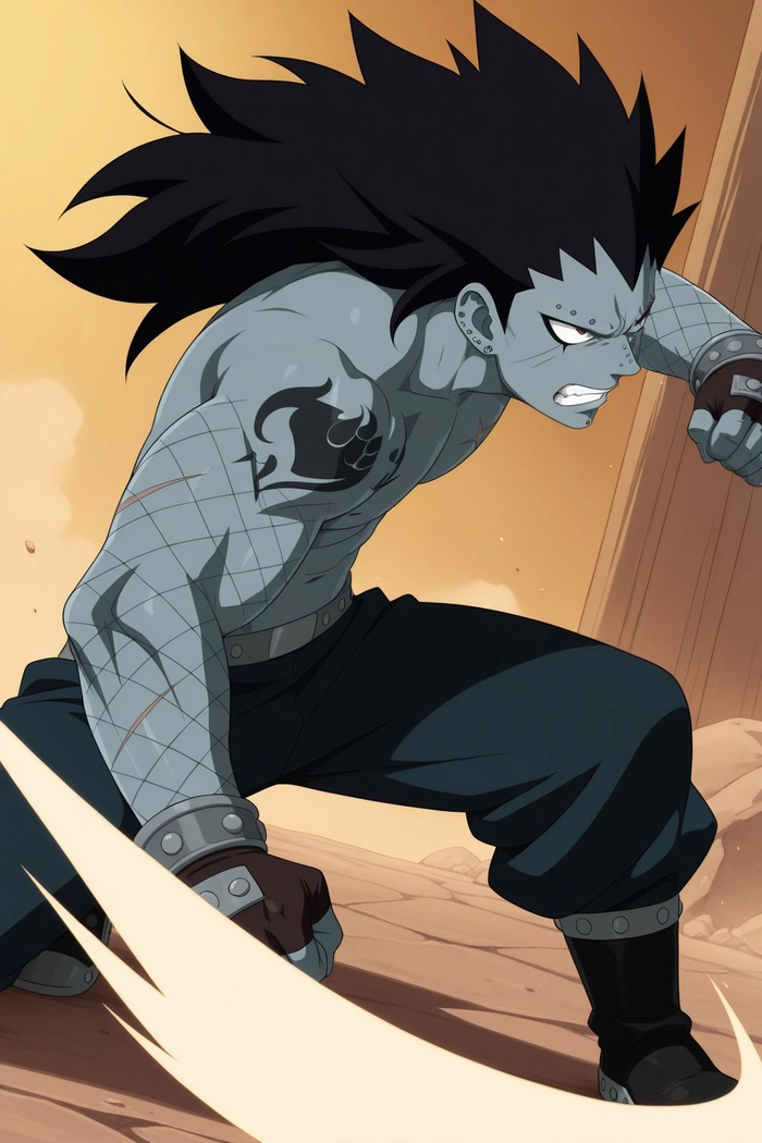 Ảnh Gajeel Redfox rất lạnh lùng