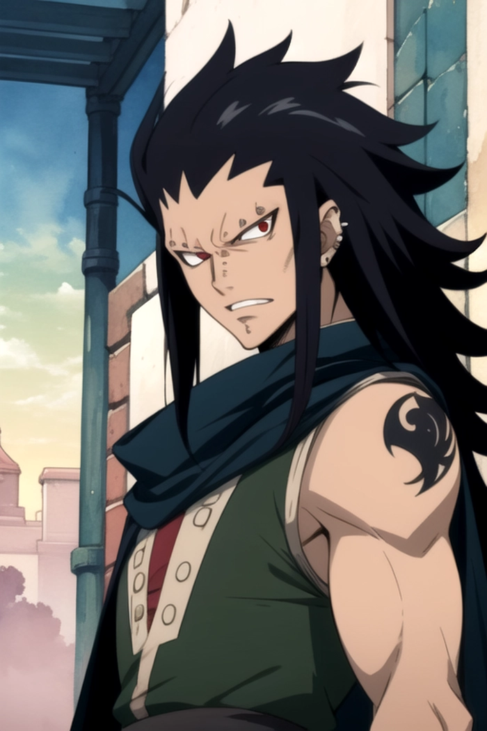 Ảnh Gajeel Redfox rất ngầu