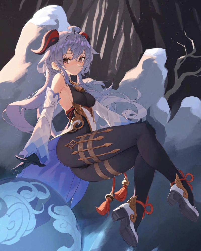 Ảnh Ganyu đáng yêu nhất