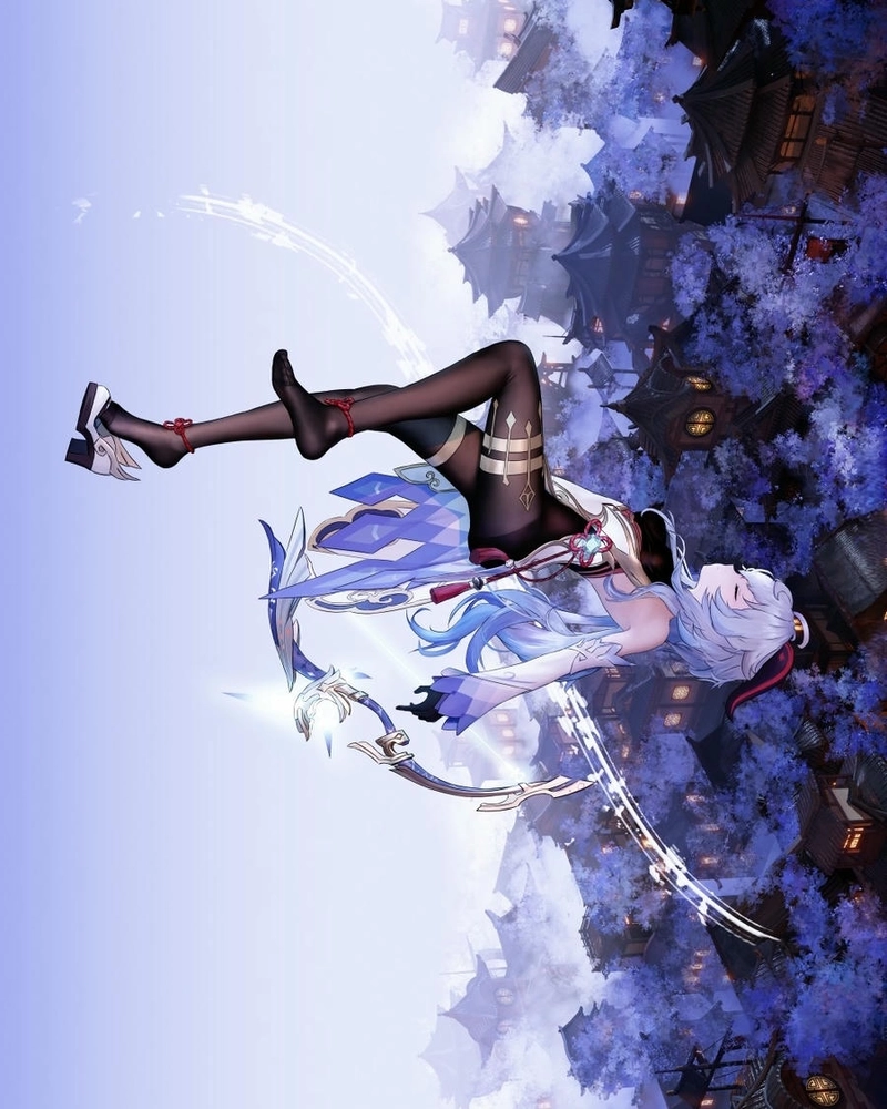 Ảnh Ganyu đẹp mắt