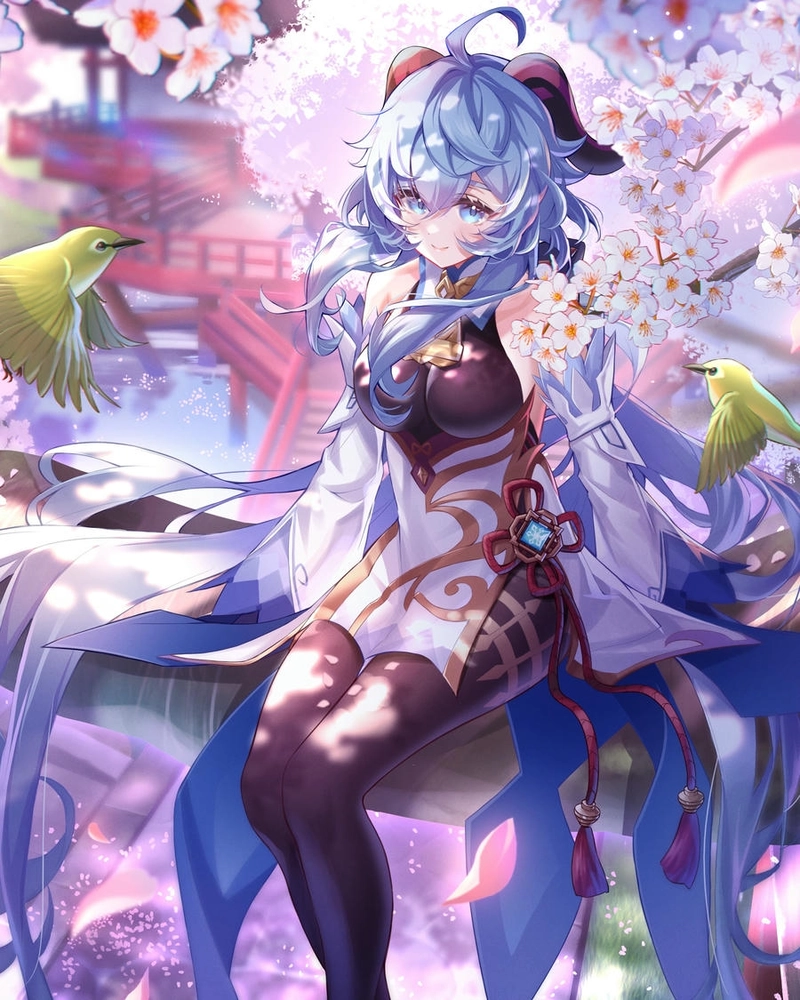 Ảnh Ganyu ngây thơ