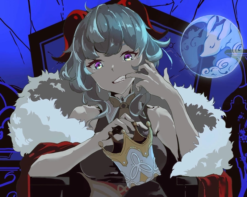 Ảnh Ganyu ngọt ngào