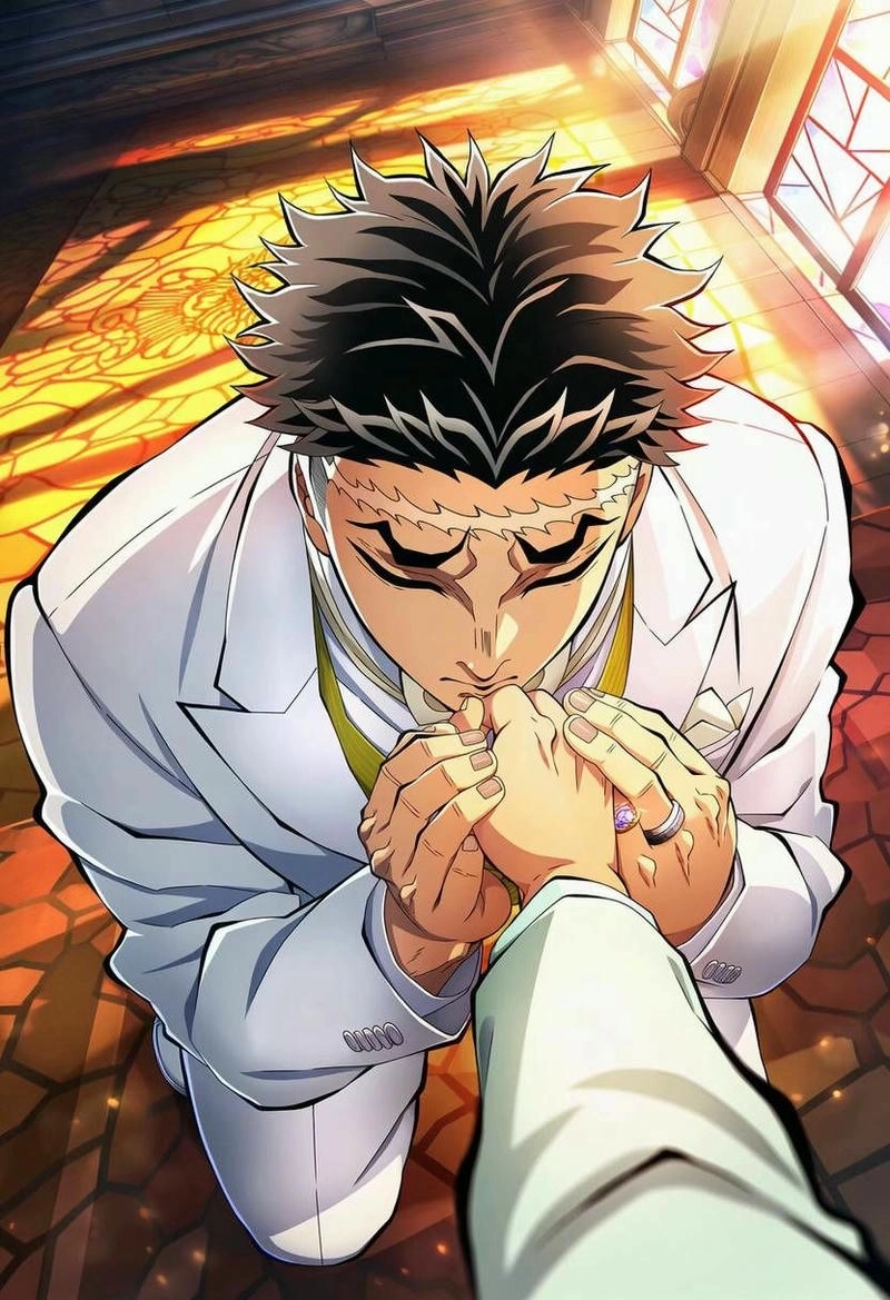 Ảnh Gyomei mạnh mẽ