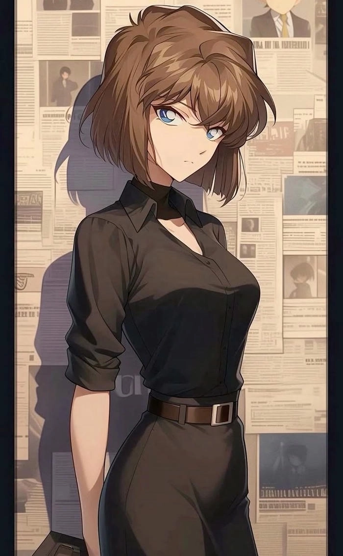 Haibara Ai xinh đẹp trong anime