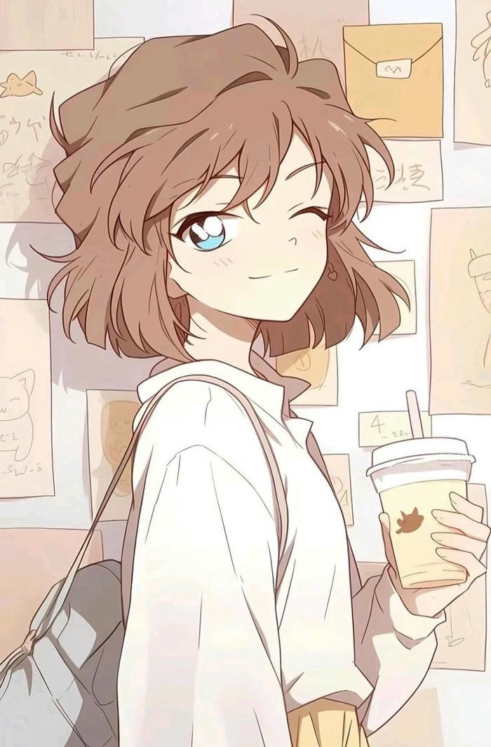 Miyano Shiho dáng dễ thương